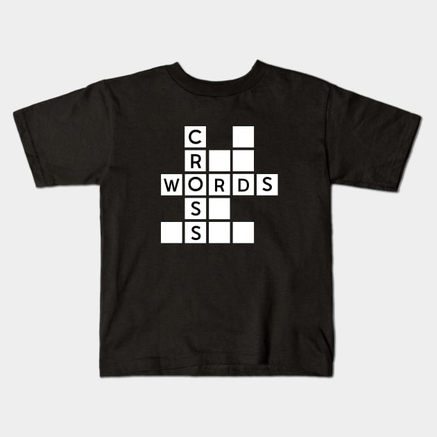 T Shirt Openings crossword clue Kids T-Shirt by Shop Fiddly